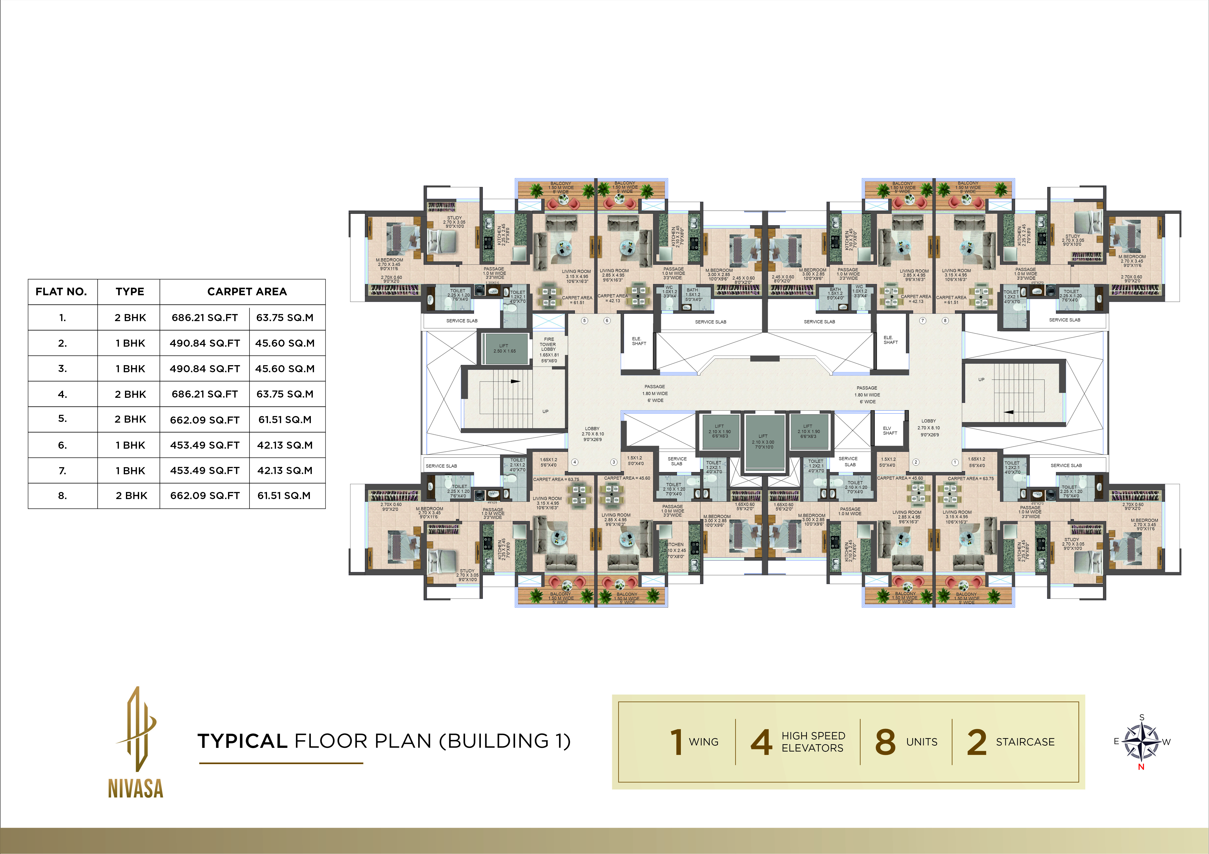 Refuge Floor Plan